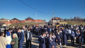 Учебно-тренировочная эвакуация учащихся и работников гимназии.