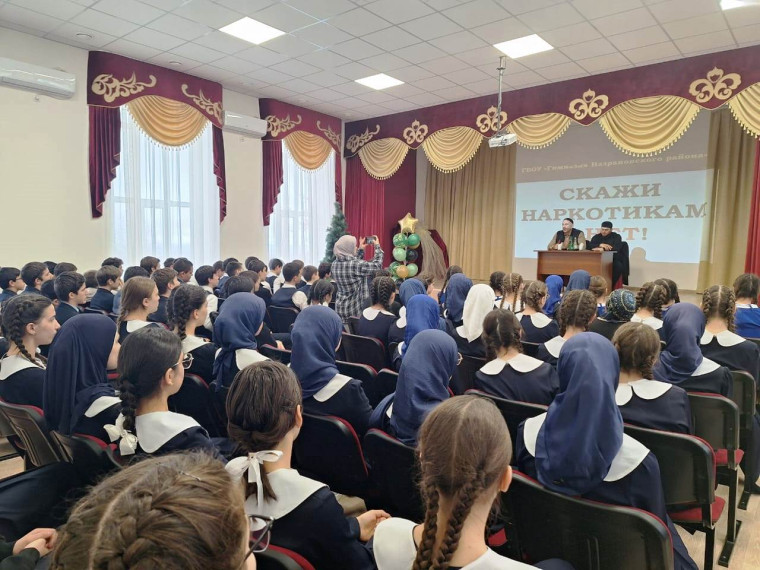 Профилактическая беседа с учащимися 7-10 классов «Скажи наркотикам НЕТ!».